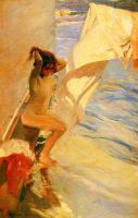 Joaquin Sorolla y Bastida - Antes Del Bano